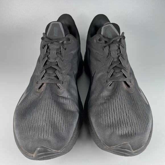 Nike Air Zoom Winflo 7 Men\'s Size 10 Triple Black Running Walking Shoes Sneakers main image 9